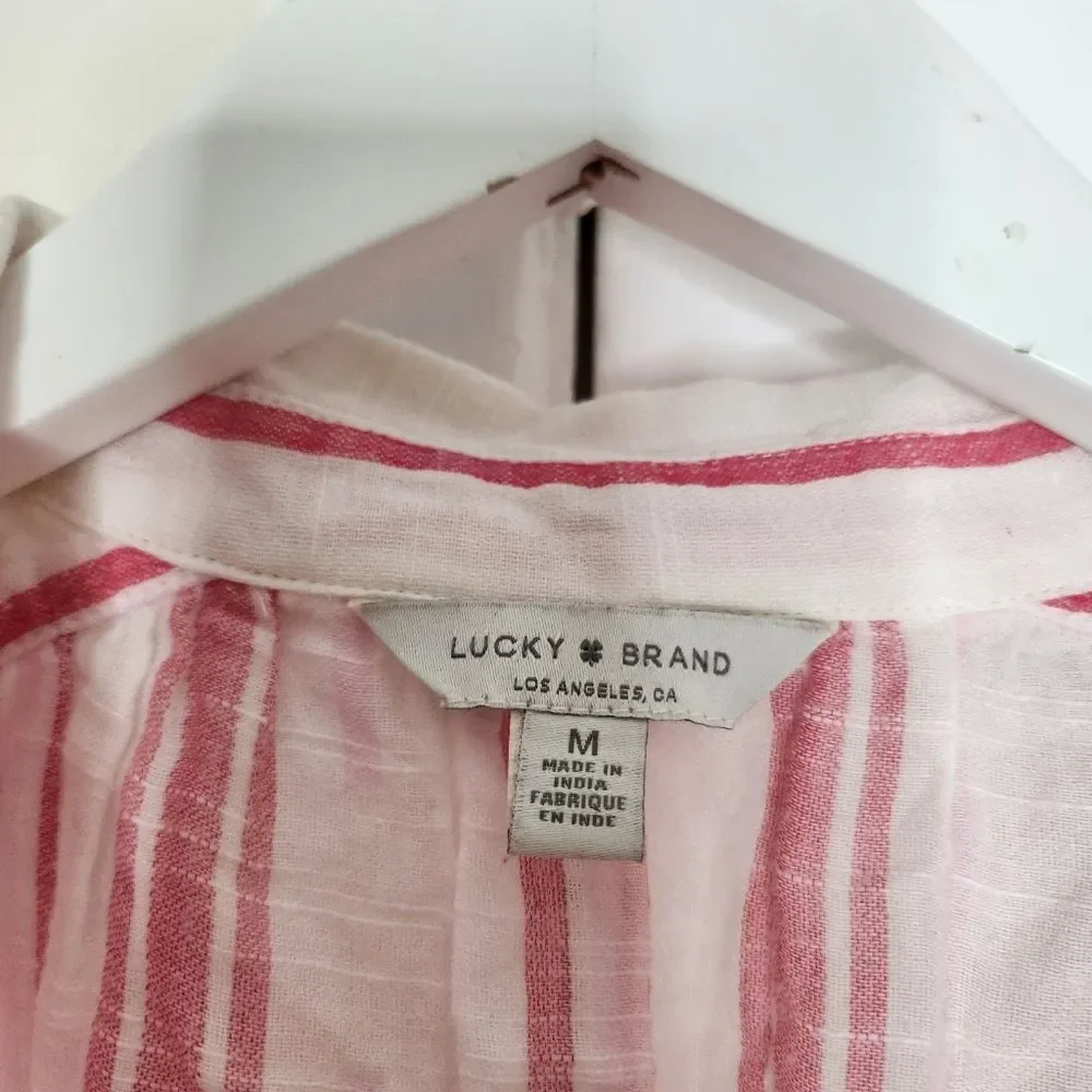 Lucky Brand Striped Button Down Shirt - Picture 3 of 3